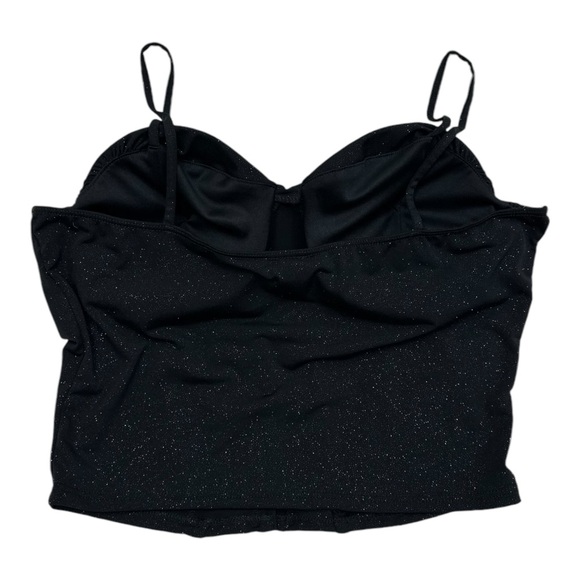Bluebell Glittery Black Bustier Top - Picture 4 of 4